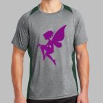 Heather Colorblock Contender ™ Tee Thumbnail