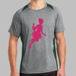 Heather Colorblock Contender ™ Tee Thumbnail