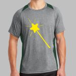 Heather Colorblock Contender ™ Tee Thumbnail