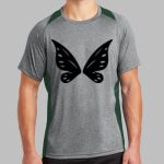 Heather Colorblock Contender ™ Tee Thumbnail