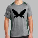 Heather Colorblock Contender ™ Tee Thumbnail
