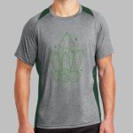 Heather Colorblock Contender ™ Tee Thumbnail