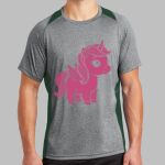 Heather Colorblock Contender ™ Tee Thumbnail