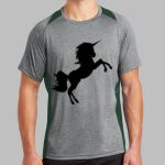 Heather Colorblock Contender ™ Tee Thumbnail