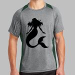 Heather Colorblock Contender ™ Tee Thumbnail