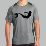 Heather Colorblock Contender ™ Tee Thumbnail