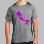 Heather Colorblock Contender ™ Tee Thumbnail