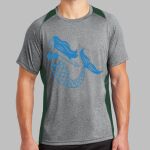 Heather Colorblock Contender ™ Tee Thumbnail