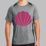 Heather Colorblock Contender ™ Tee Thumbnail
