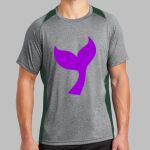 Heather Colorblock Contender ™ Tee Thumbnail