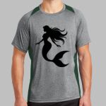 Heather Colorblock Contender ™ Tee Thumbnail