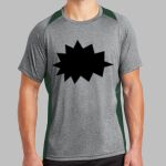 Heather Colorblock Contender ™ Tee Thumbnail
