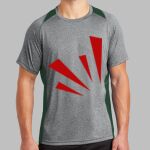 Heather Colorblock Contender ™ Tee Thumbnail