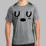 Heather Colorblock Contender ™ Tee Thumbnail