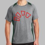 Heather Colorblock Contender ™ Tee Thumbnail
