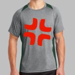 Heather Colorblock Contender ™ Tee Thumbnail