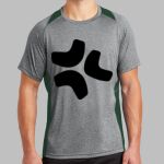 Heather Colorblock Contender ™ Tee Thumbnail