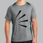 Heather Colorblock Contender ™ Tee Thumbnail
