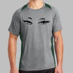 Heather Colorblock Contender ™ Tee Thumbnail