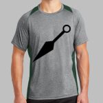 Heather Colorblock Contender ™ Tee Thumbnail