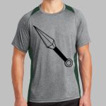Heather Colorblock Contender ™ Tee Thumbnail