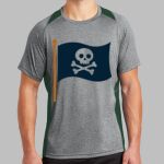 Heather Colorblock Contender ™ Tee Thumbnail