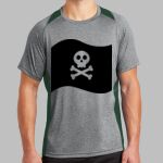 Heather Colorblock Contender ™ Tee Thumbnail