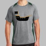 Heather Colorblock Contender ™ Tee Thumbnail