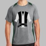 Heather Colorblock Contender ™ Tee Thumbnail