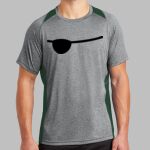 Heather Colorblock Contender ™ Tee Thumbnail