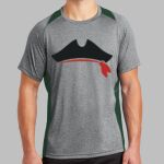 Heather Colorblock Contender ™ Tee Thumbnail
