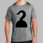 Heather Colorblock Contender ™ Tee Thumbnail