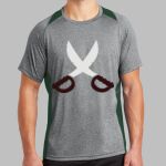 Heather Colorblock Contender ™ Tee Thumbnail