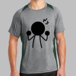 Heather Colorblock Contender ™ Tee Thumbnail