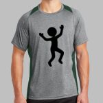 Heather Colorblock Contender ™ Tee Thumbnail