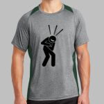 Heather Colorblock Contender ™ Tee Thumbnail