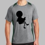 Heather Colorblock Contender ™ Tee Thumbnail