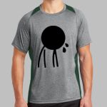 Heather Colorblock Contender ™ Tee Thumbnail