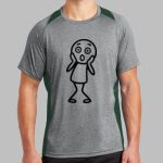 Heather Colorblock Contender ™ Tee Thumbnail