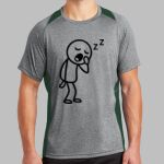 Heather Colorblock Contender ™ Tee Thumbnail