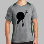 Heather Colorblock Contender ™ Tee Thumbnail