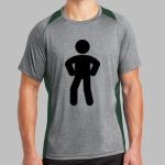 Heather Colorblock Contender ™ Tee Thumbnail