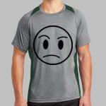 Heather Colorblock Contender ™ Tee Thumbnail