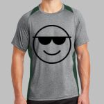 Heather Colorblock Contender ™ Tee Thumbnail