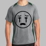 Heather Colorblock Contender ™ Tee Thumbnail