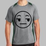Heather Colorblock Contender ™ Tee Thumbnail