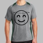 Heather Colorblock Contender ™ Tee Thumbnail