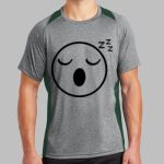 Heather Colorblock Contender ™ Tee Thumbnail