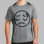 Heather Colorblock Contender ™ Tee Thumbnail