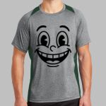 Heather Colorblock Contender ™ Tee Thumbnail